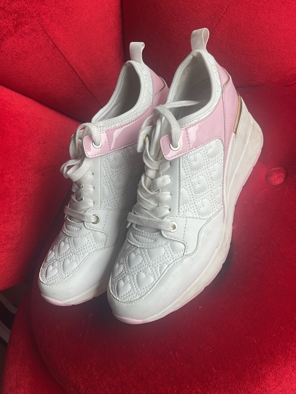 Aldo heart platform shoes